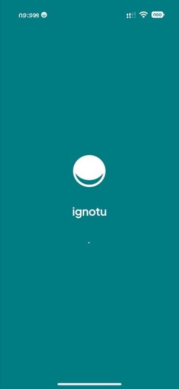 ignotu opening screen
